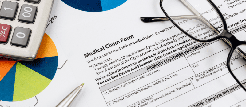 Medical Claim Form for Ketamine